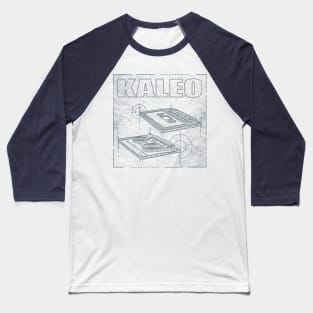 Kaleo - Technical Drawing Baseball T-Shirt